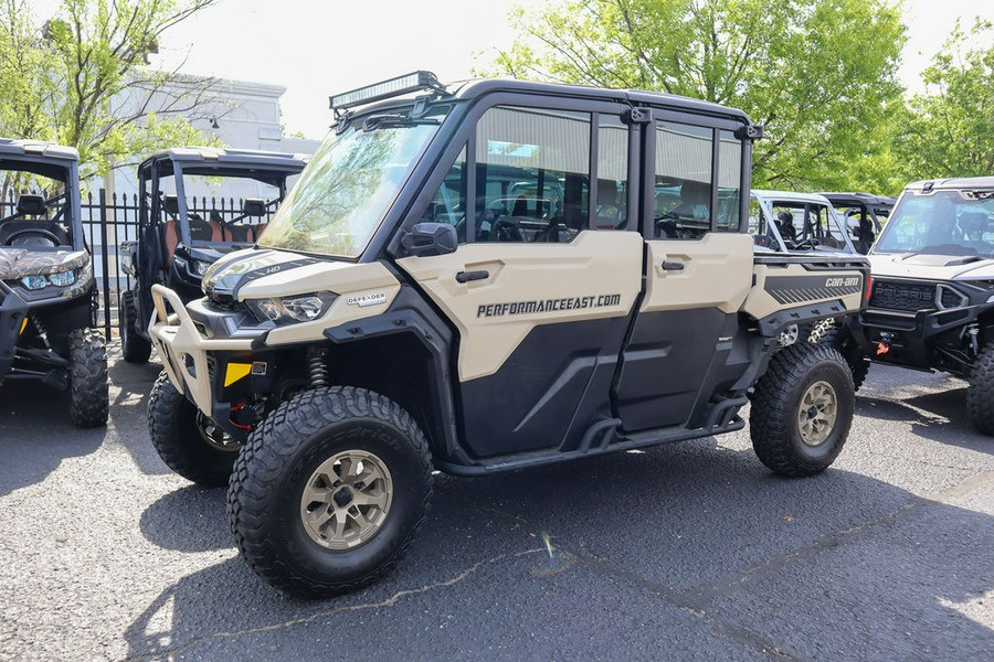 2023 Can-Am® Defender MAX Limited HD10 Desert Tan & Timeless Black