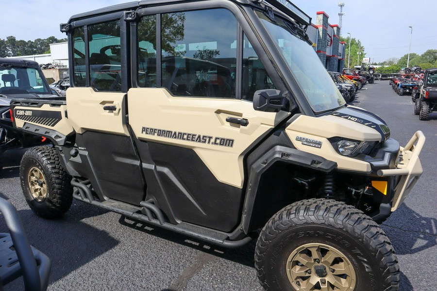 2023 Can-Am® Defender MAX Limited HD10 Desert Tan & Timeless Black