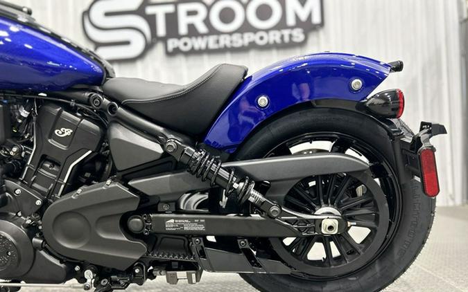2025 Indian Scout Bobber Limited +Tech Spirit Blue Metallic