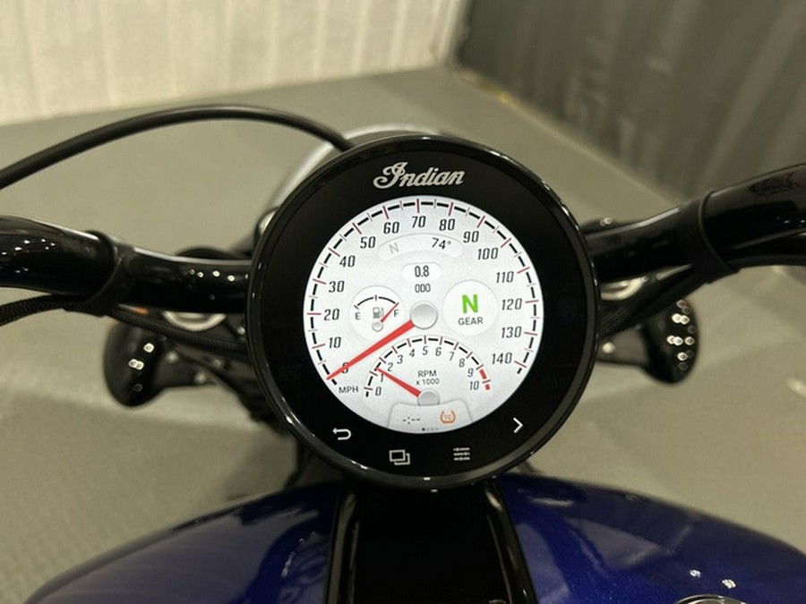 2025 Indian Scout Bobber Limited +Tech Spirit Blue Metallic