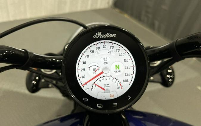 2025 Indian Scout Bobber Limited +Tech Spirit Blue Metallic