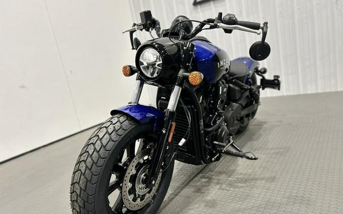 2025 Indian Scout Bobber Limited +Tech Spirit Blue Metallic
