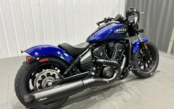 2025 Indian Scout Bobber Limited +Tech Spirit Blue Metallic