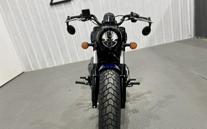 2025 Indian Scout Bobber Limited +Tech Spirit Blue Metallic