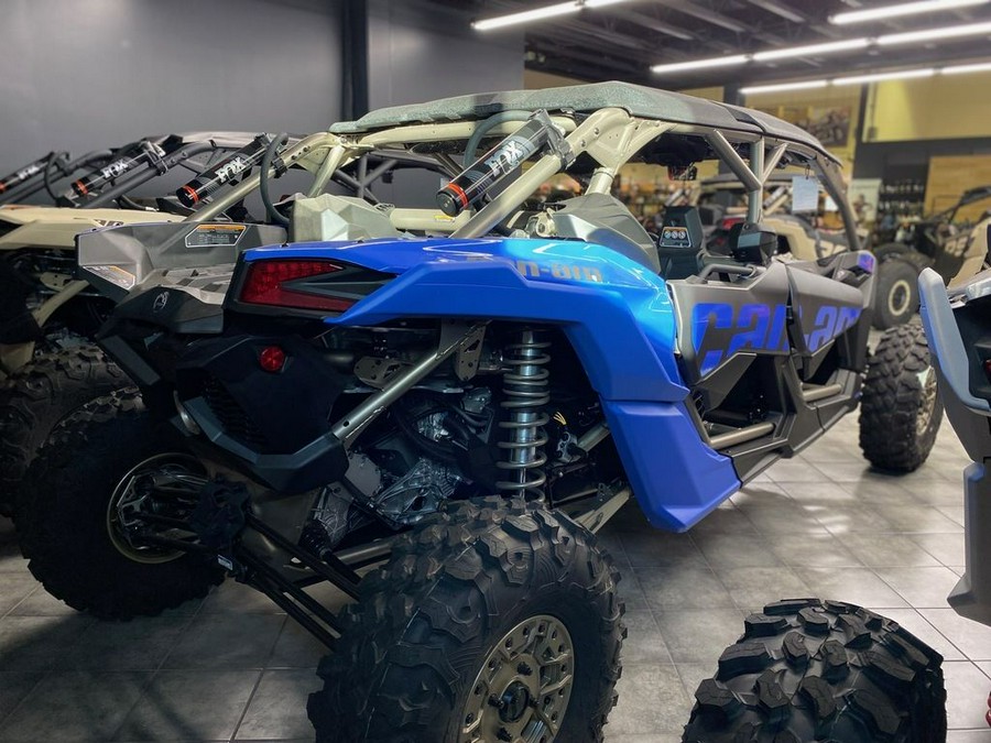 2024 Can-Am® Maverick X3 MAX X rs Turbo RR with Smart-Shox Dazzling Blue & Carbon Black