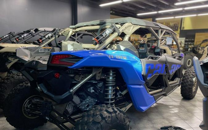 2024 Can-Am® Maverick X3 MAX X rs Turbo RR with Smart-Shox Dazzling Blue & Carbon Black