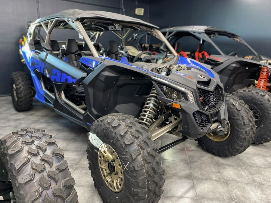 2024 Can-Am® Maverick X3 MAX X rs Turbo RR with Smart-Shox Dazzling Blue & Carbon Black