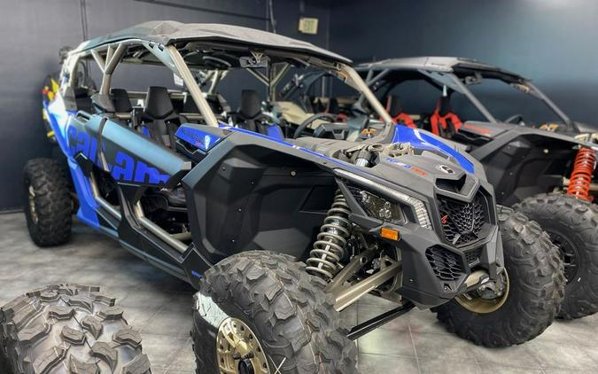 2024 Can-Am® Maverick X3 MAX X rs Turbo RR with Smart-Shox Dazzling Blue & Carbon Black