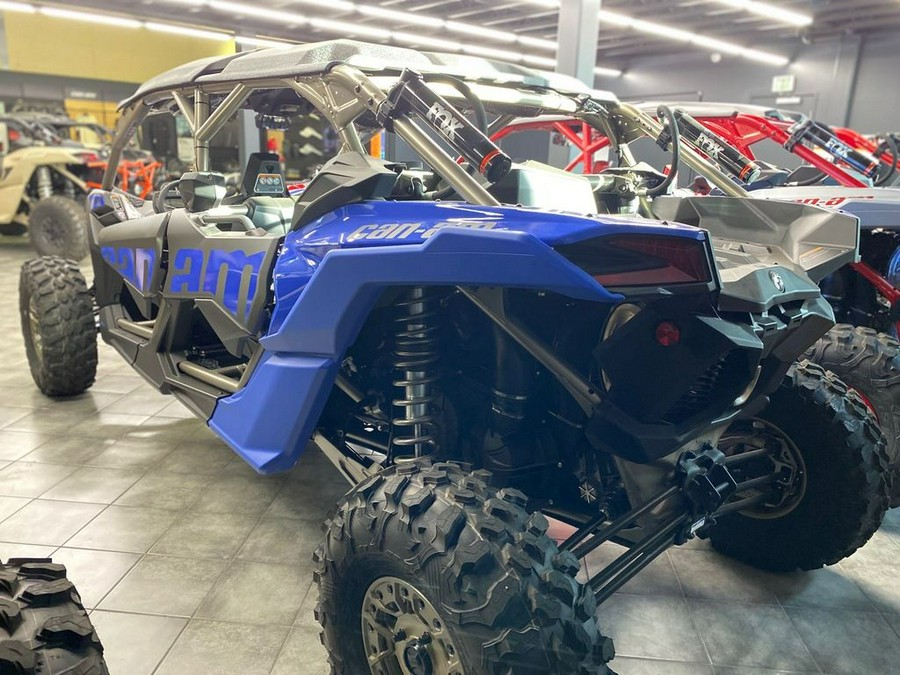 2024 Can-Am® Maverick X3 MAX X rs Turbo RR with Smart-Shox Dazzling Blue & Carbon Black