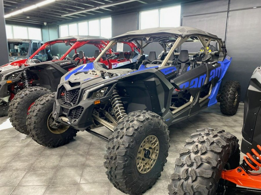 2024 Can-Am® Maverick X3 MAX X rs Turbo RR with Smart-Shox Dazzling Blue & Carbon Black