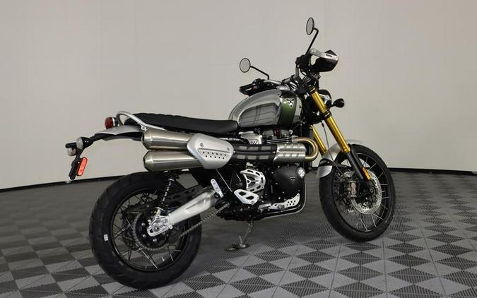 2023 Triumph Scrambler 1200 XE Chrome Edition Brooklands Green