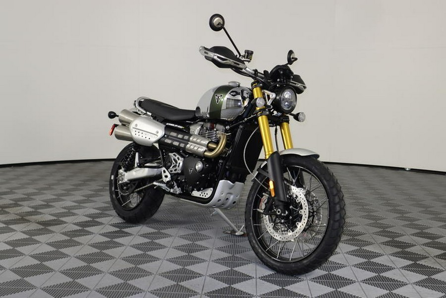 2023 Triumph Scrambler 1200 XE Chrome Edition Brooklands Green