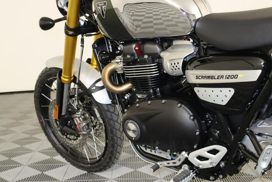 2023 Triumph Scrambler 1200 XE Chrome Edition Brooklands Green