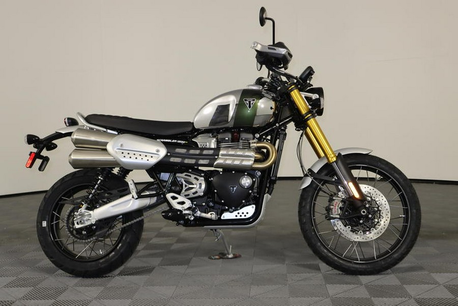 2023 Triumph Scrambler 1200 XE Chrome Edition Brooklands Green