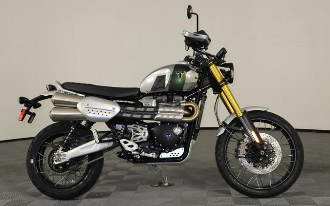 2023 Triumph Scrambler 1200 XE Chrome Edition Brooklands Green