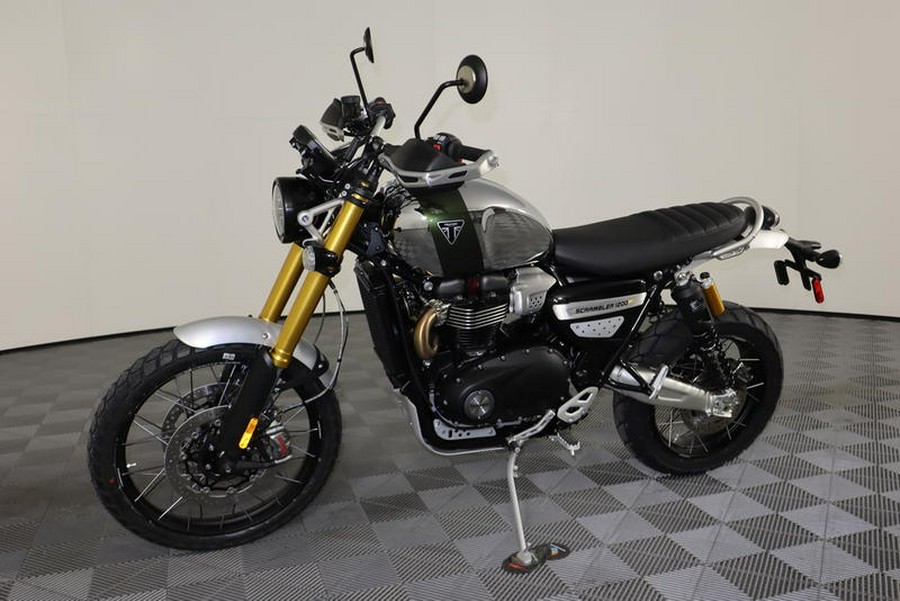 2023 Triumph Scrambler 1200 XE Chrome Edition Brooklands Green