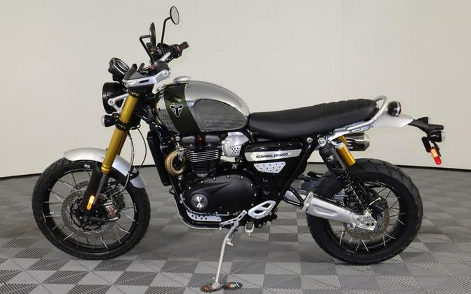 2023 Triumph Scrambler 1200 XE Chrome Edition Brooklands Green