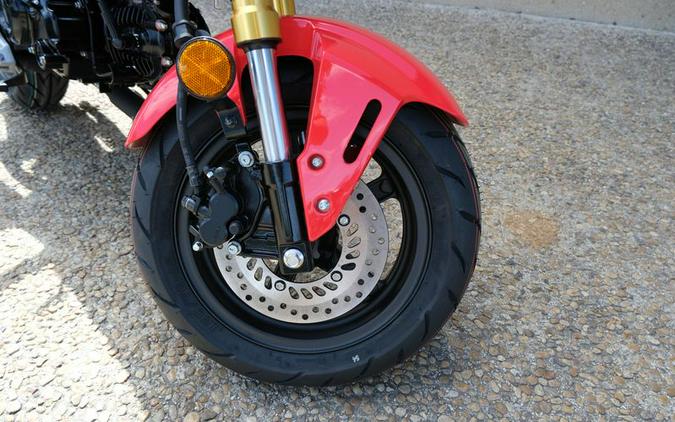 New 2025 HONDA GROM CHERRY RED