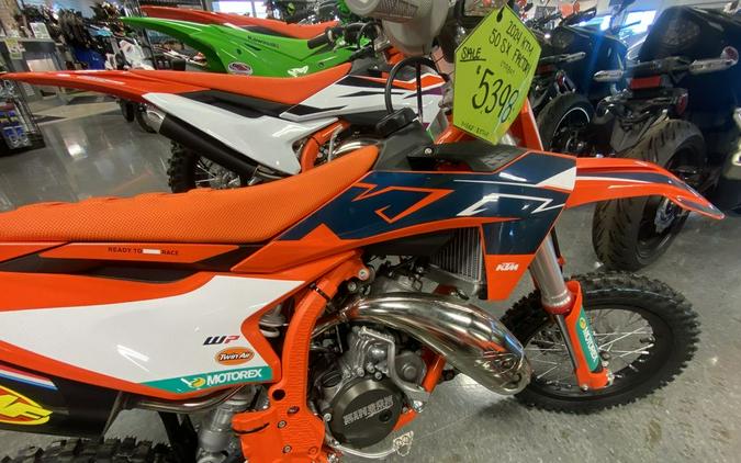 2023 KTM 50 SX Factory Edition First Look [7 Fast Facts, Specs, Photos]