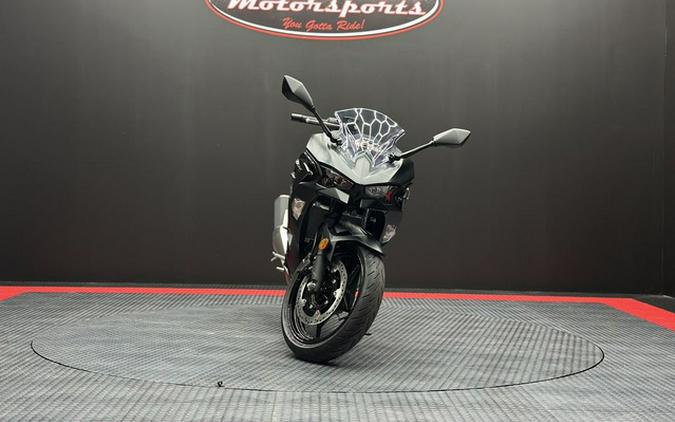 2026 Kawasaki Ninja 500 Metallic Flat Spark Black