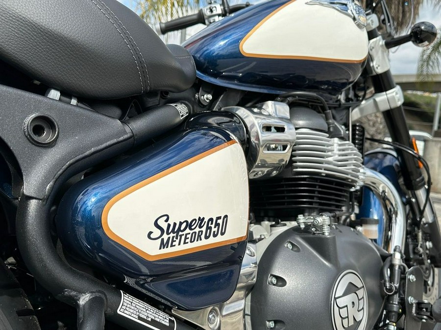 2024 Royal Enfield Super Meteor 650 Celestial Blue