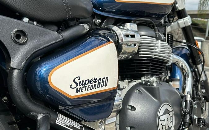 2024 Royal Enfield Super Meteor 650 Celestial Blue