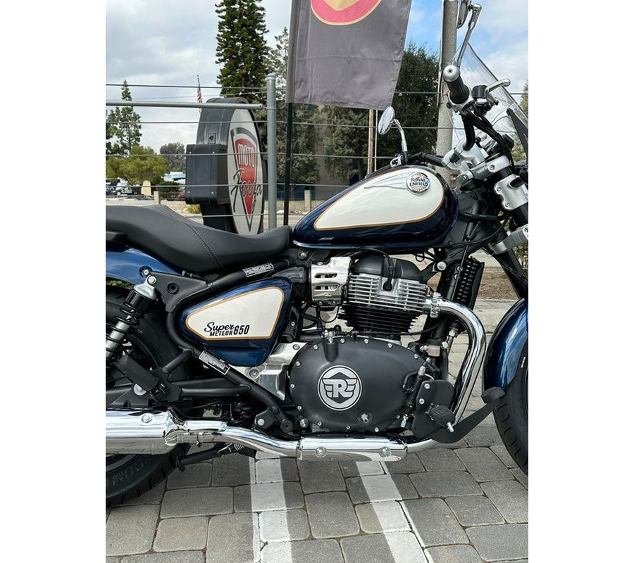 2024 Royal Enfield Super Meteor 650 Celestial Blue