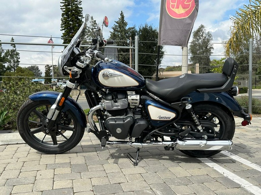 2024 Royal Enfield Super Meteor 650 Celestial Blue