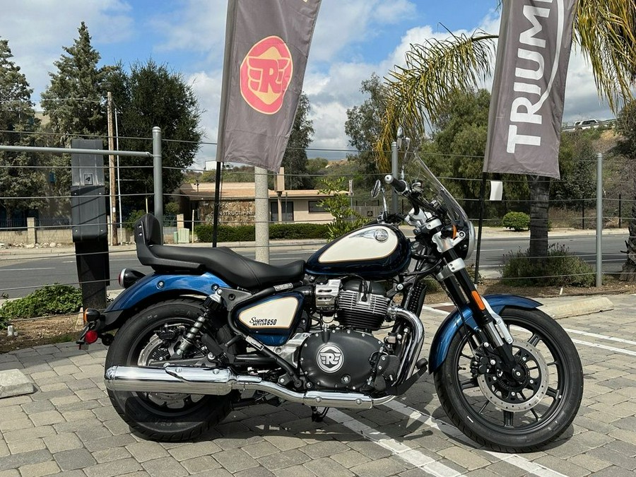 2024 Royal Enfield Super Meteor 650 Celestial Blue