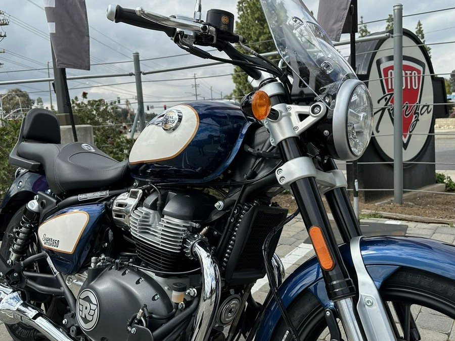 2024 Royal Enfield Super Meteor 650 Celestial Blue