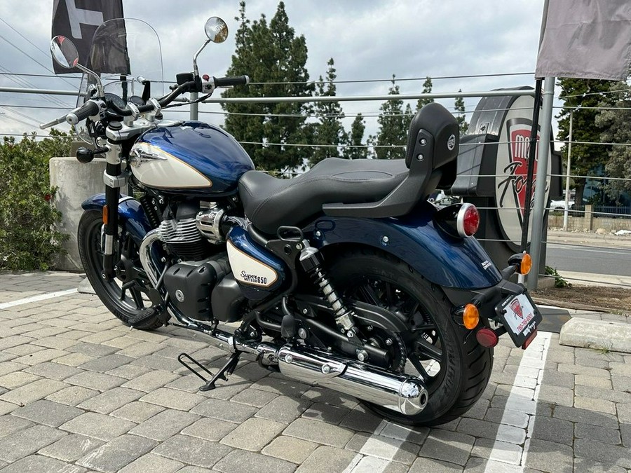 2024 Royal Enfield Super Meteor 650 Celestial Blue