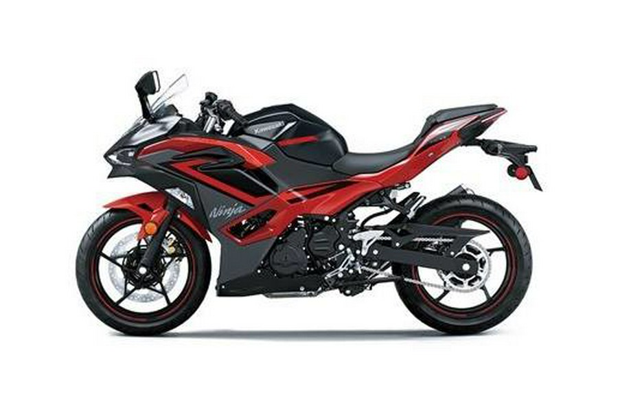 2024 Kawasaki NINJA® 500 ABS Red/Black/Dark Gray