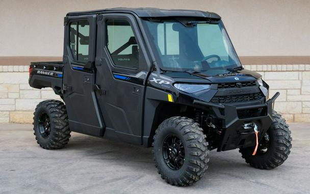 New 2024 POLARIS RANGER CREW XP 1000 NORTHSTAR EDITION ULTIMATE AZURE CRYSTAL METALLIC