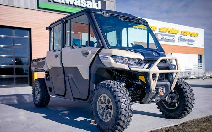 2024 Can-Am® Defender MAX Limited HD10 Desert Tan & Timeless Black