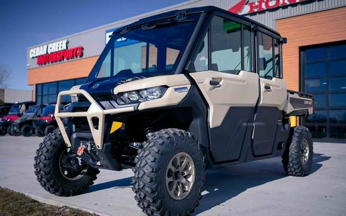 2024 Can-Am® Defender MAX Limited HD10 Desert Tan & Timeless Black