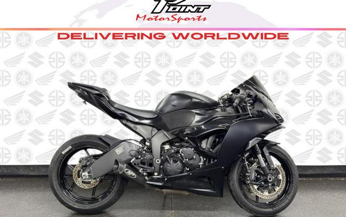 2024 Kawasaki Ninja® ZX™-6R ABS Metallic Flat Spark Black/Ebony