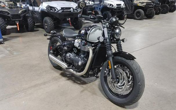 2024 Triumph Bonneville Bobber Jet Black/Ash Gray