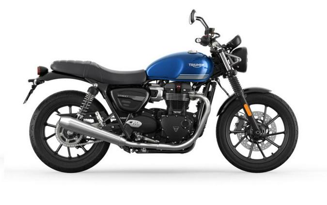 2022 Triumph Street Twin Cobalt Blue