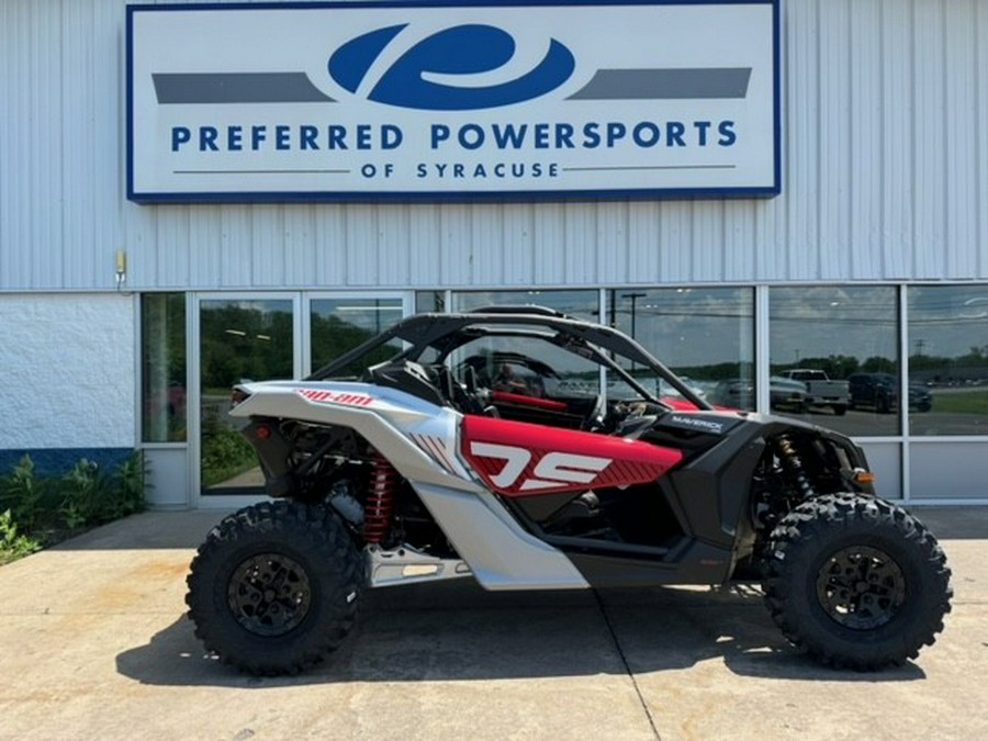 2024 Can-Am Maverick X3 DS Turbo RR Red & Silver