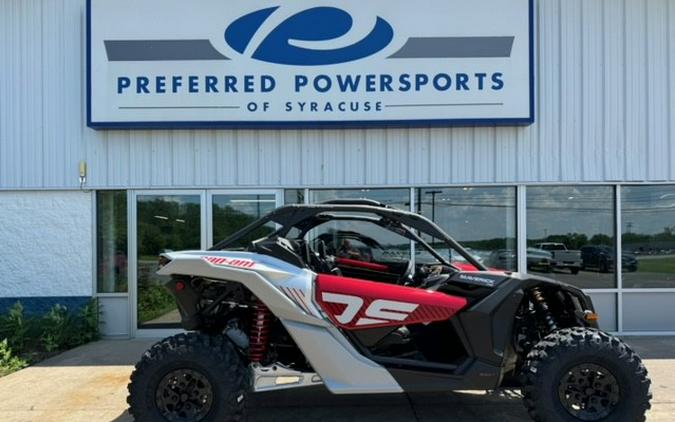 2024 Can-Am Maverick X3 DS Turbo RR Red & Silver