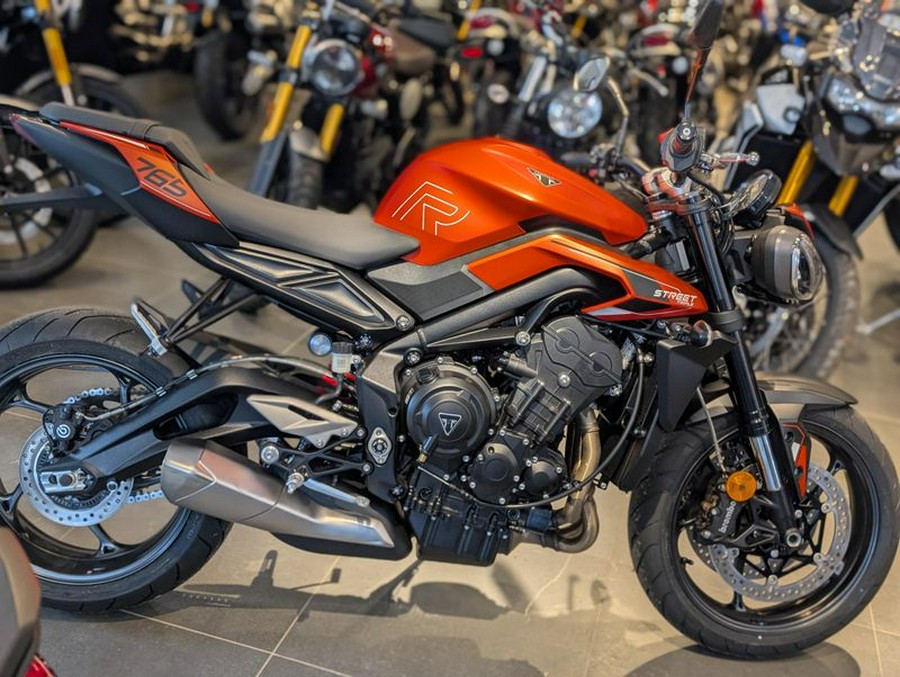 New 2025 Triumph Street Triple 765 R