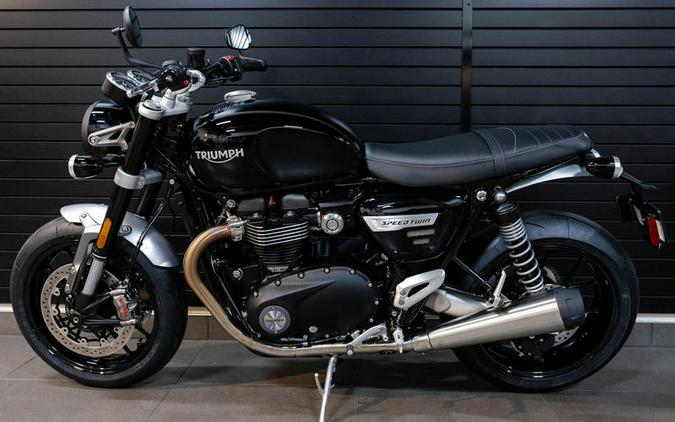 2024 Triumph Speed Twin 1200 Jet Black