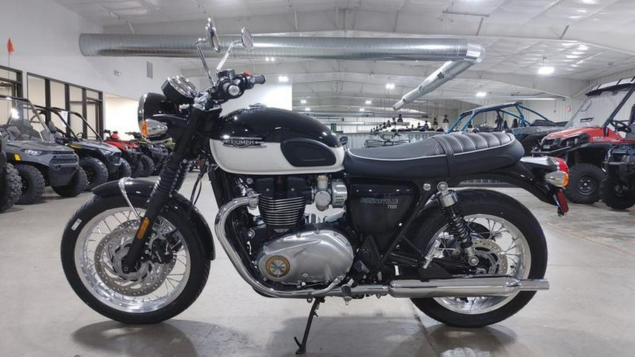 2024 Triumph Bonneville T120 Jet Black/Fusion White