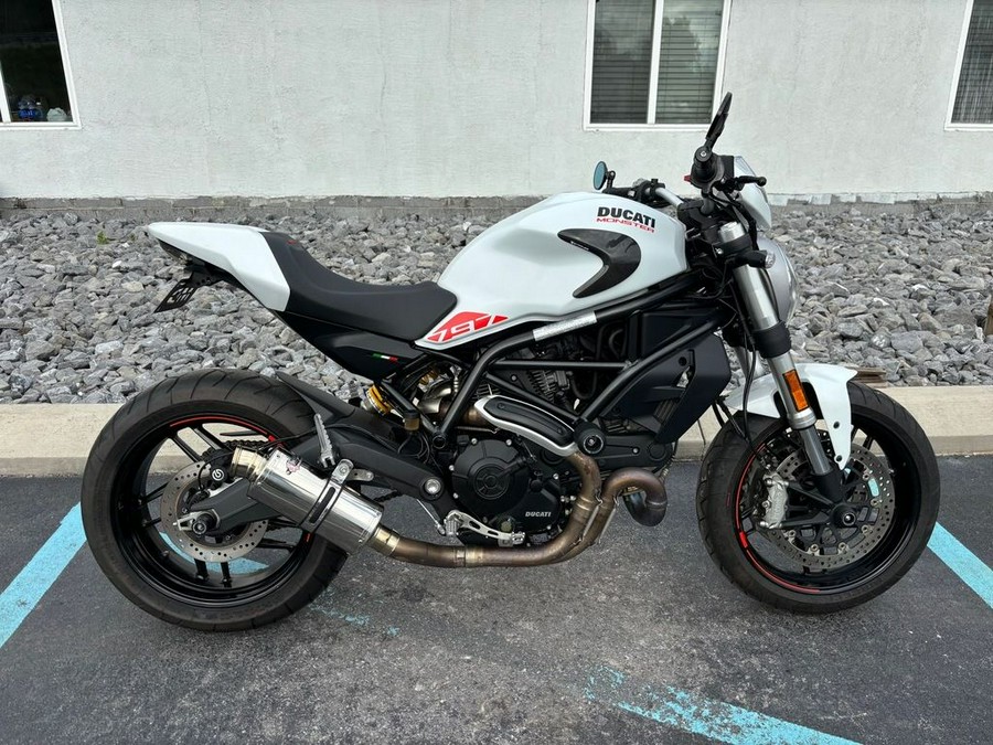 2019 Ducati Monster 797+ Star White Silk