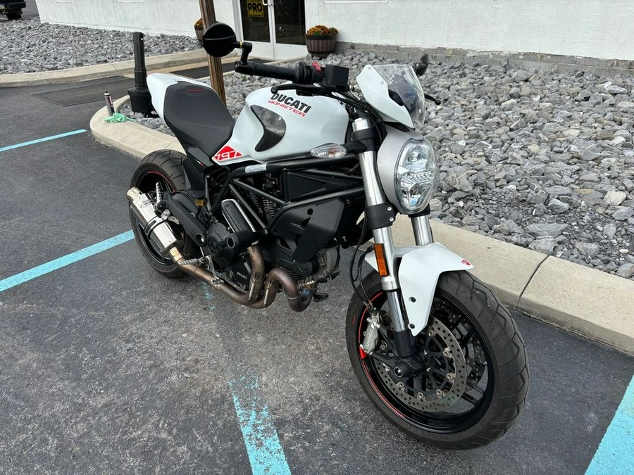 2019 Ducati Monster 797+ Star White Silk