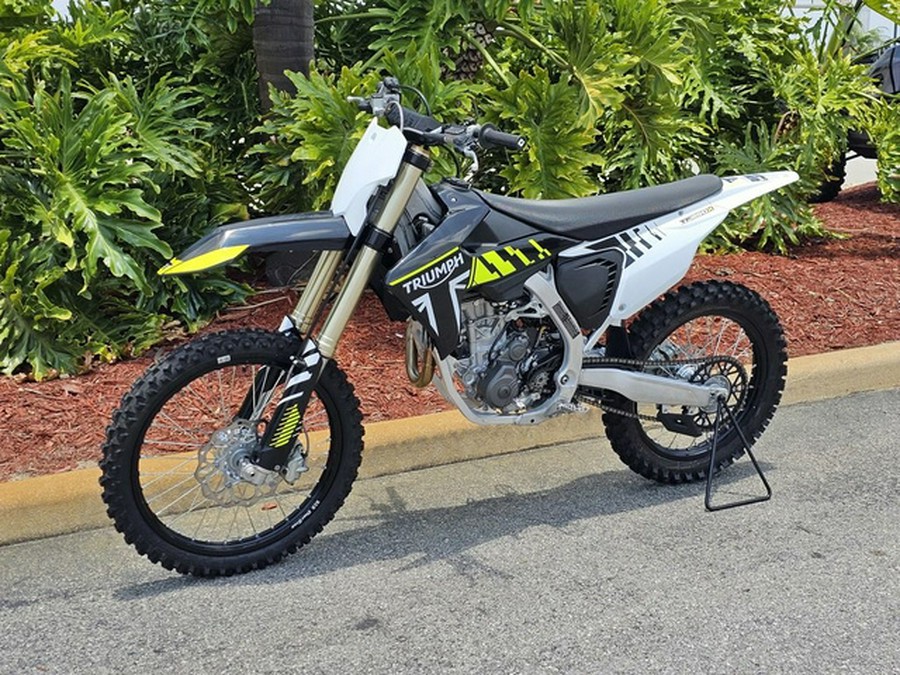 2024 TRIUMPH TF 250-X Racing/Yellow/Black/White