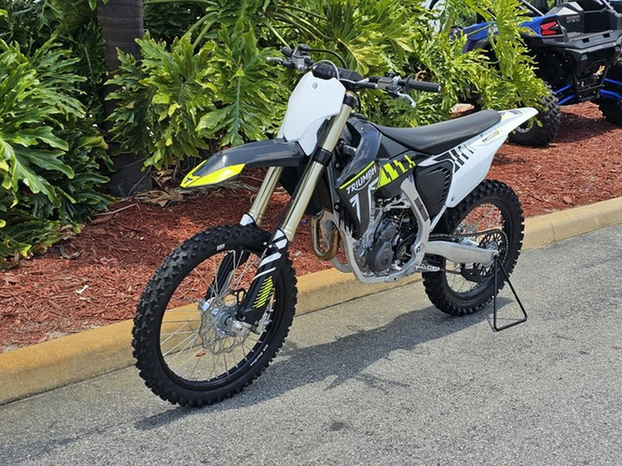 2024 TRIUMPH TF 250-X Racing/Yellow/Black/White