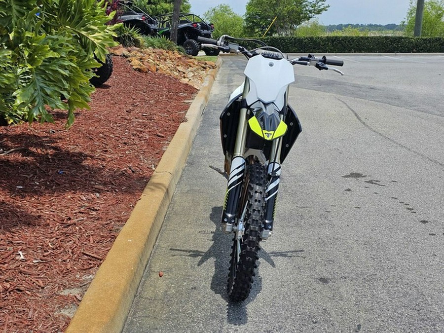 2024 TRIUMPH TF 250-X Racing/Yellow/Black/White