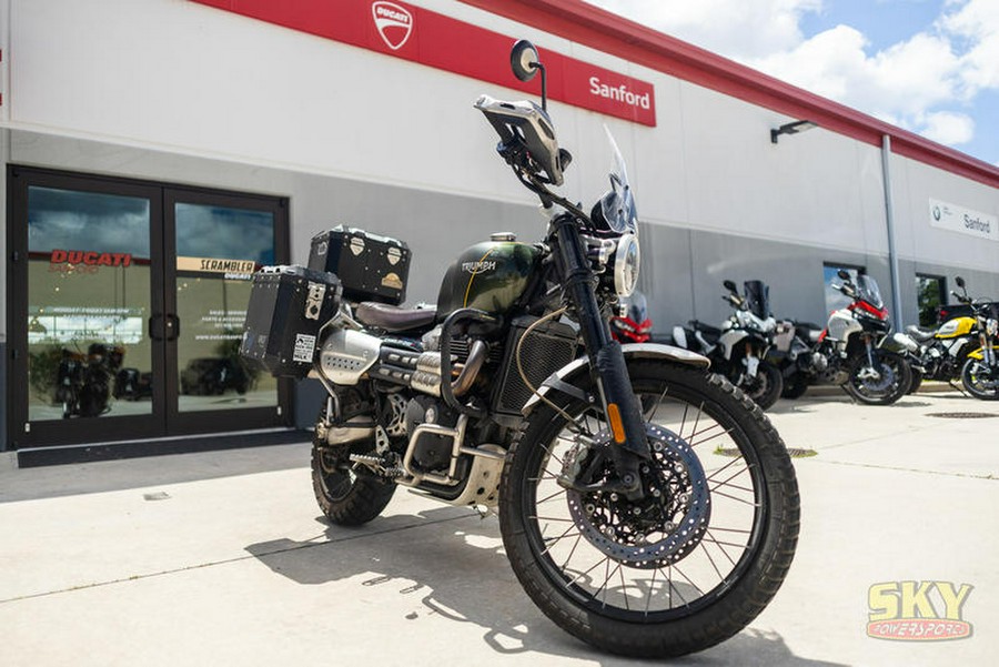 2020 Triumph Scrambler 1200 XC - Showcase Matte Khaki Green/Brooklands Green