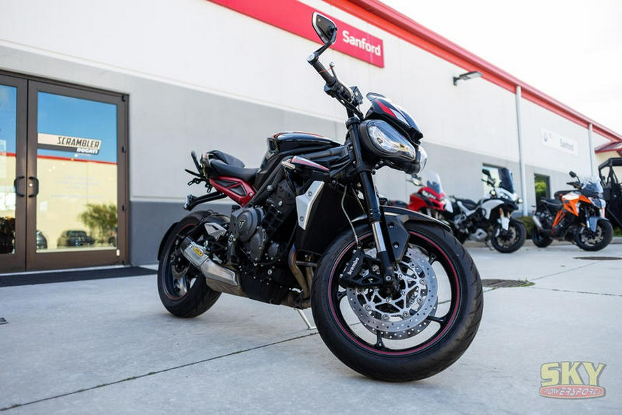 2021 Triumph Street Triple R Sapphire Black